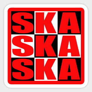 Ska, Ska, Ska! Sticker